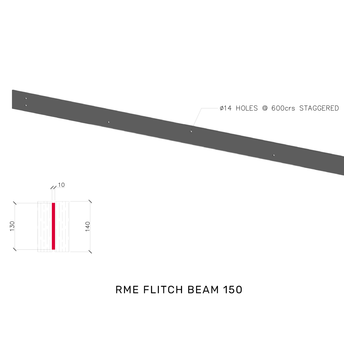 RME Flitch Beam 150